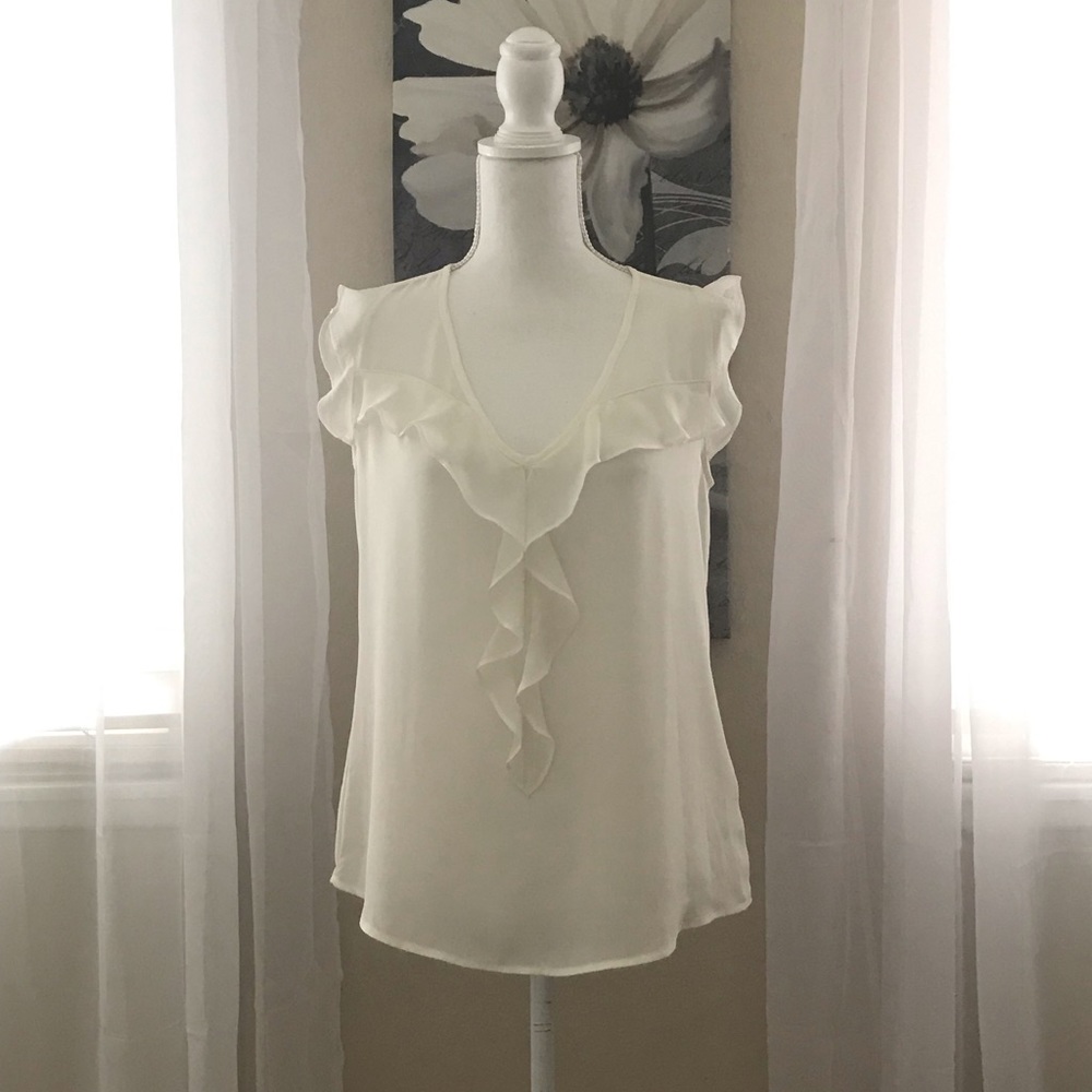 Express Ruffle Blouse Top